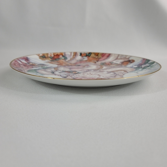 Fitz & Floyd Santas Journey Through The Snowy Woods Of Home Christmas Pl… - Picture 10 of 11